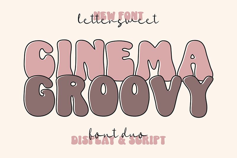 Cinema Groovy Schriftart