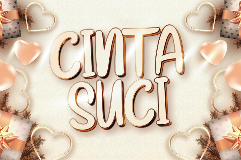 CINTA SUCI الخط 
