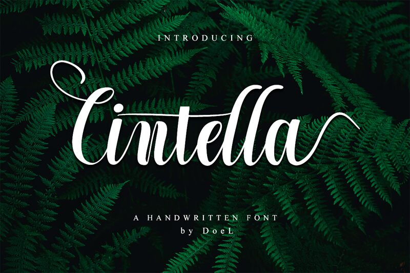 Cintella Schriftart
