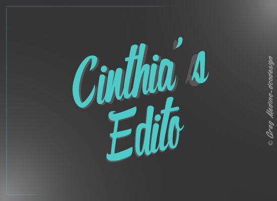 Cinthia Edito Czcionka