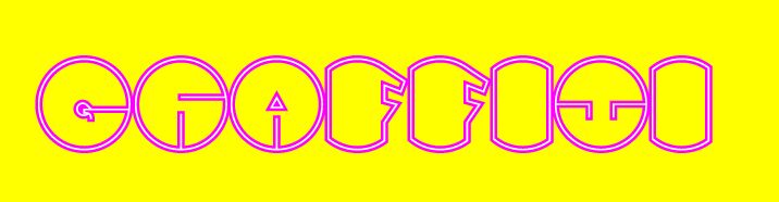 Circle Face Font