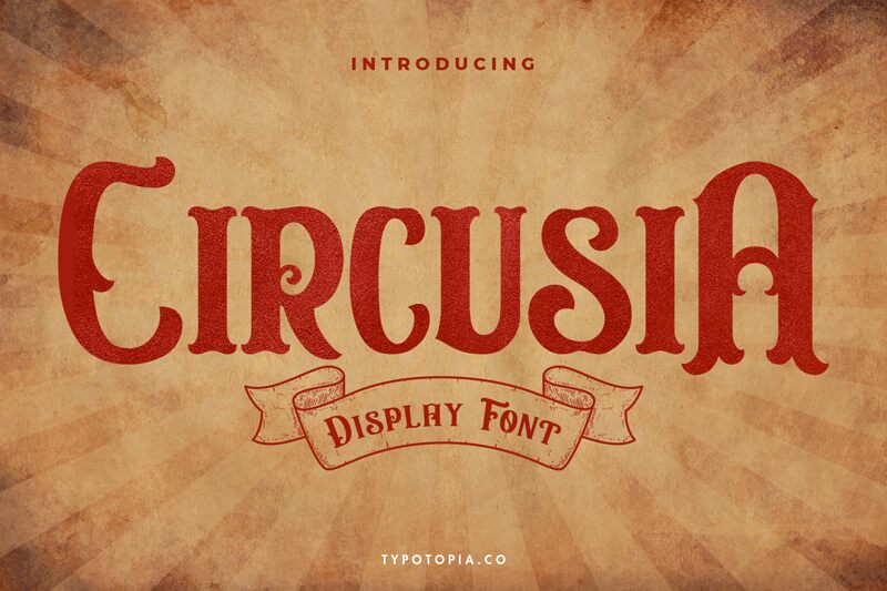 Circusia Druh písma