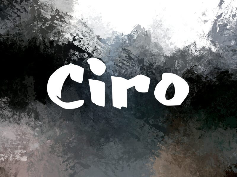 Ciro fuente Fonts2u