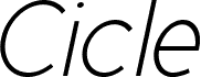 CicleFinaItalic