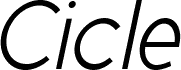 CicleSemiItalic
