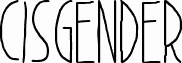 Cisgender