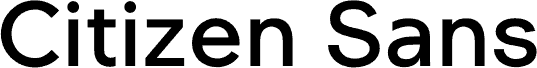 Citizen Sans Public