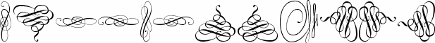 Preview of the CiviliteTails font