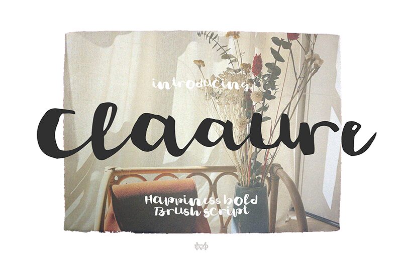 Claaure Schriftart