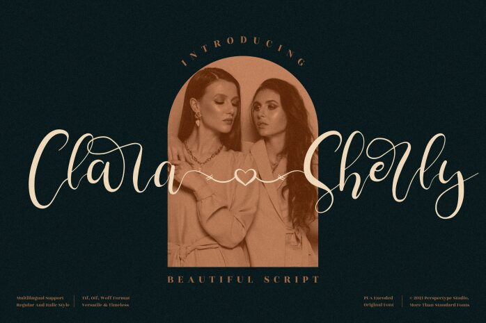 Clara Sherly Czcionka
