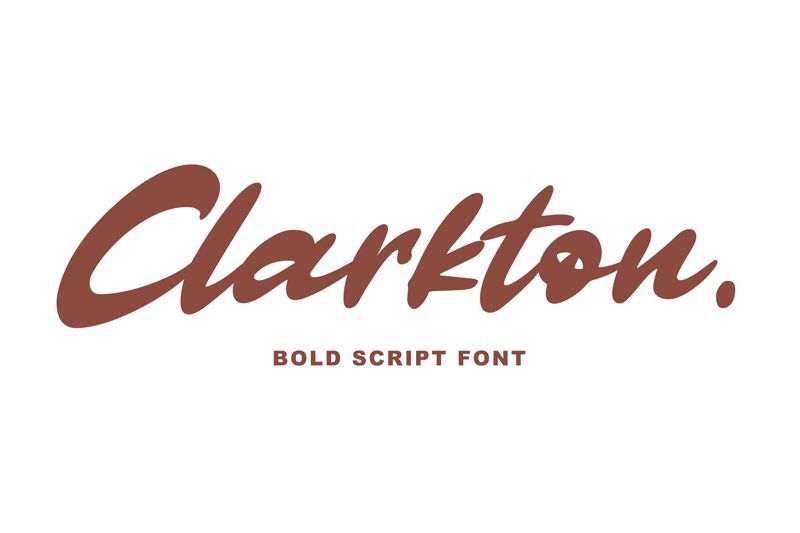 Clarkton Schriftart
