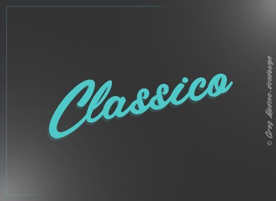 Classico Czcionka