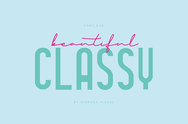 Classy Beautiful 2 Czcionka