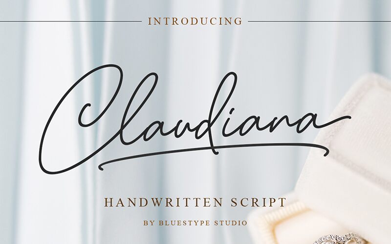 Claudiana Schriftart