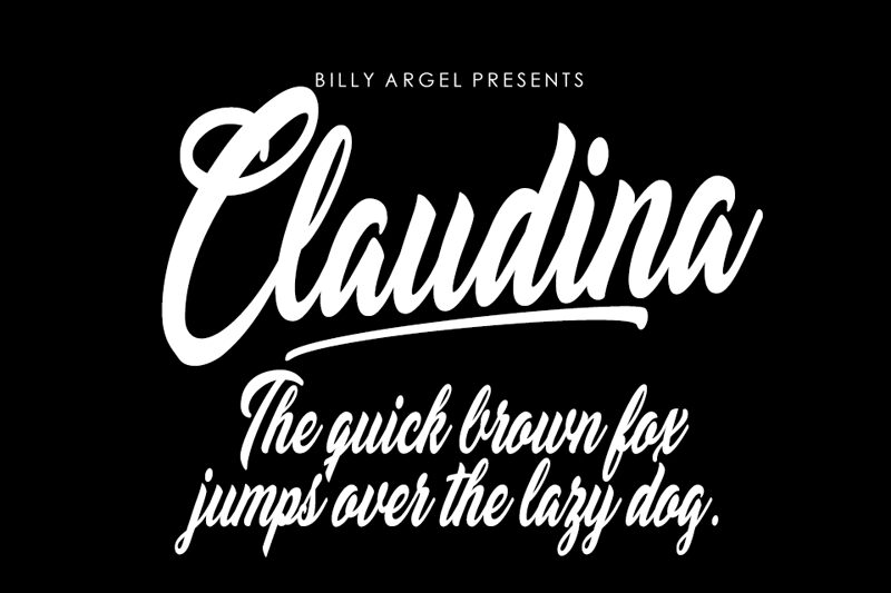 Claudina Schriftart