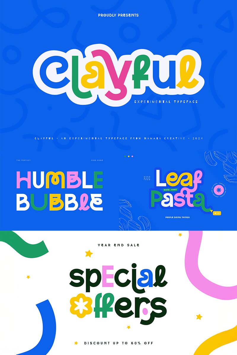 Clayful Шрифт