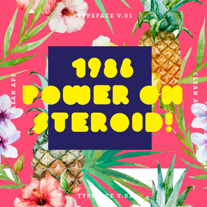 Clean Ape Schriftart