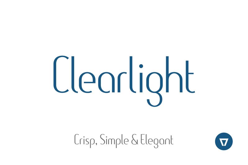 Clearlight الخط