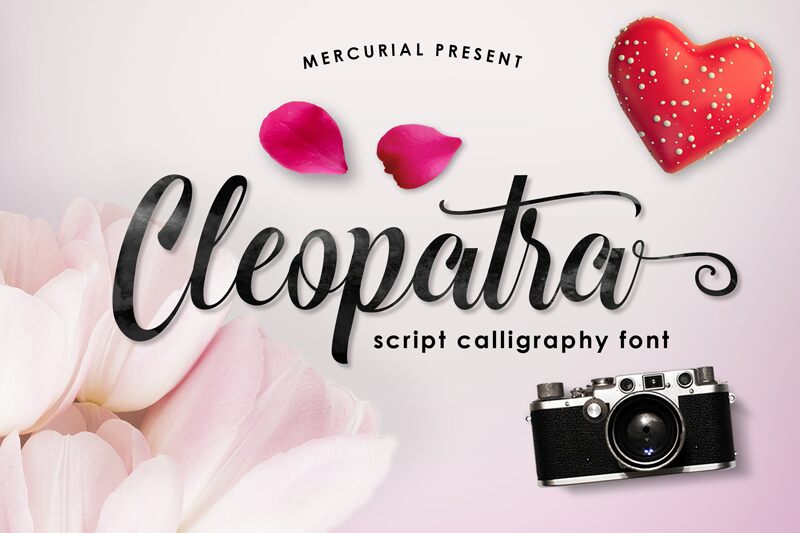 Cleopatra Schriftart