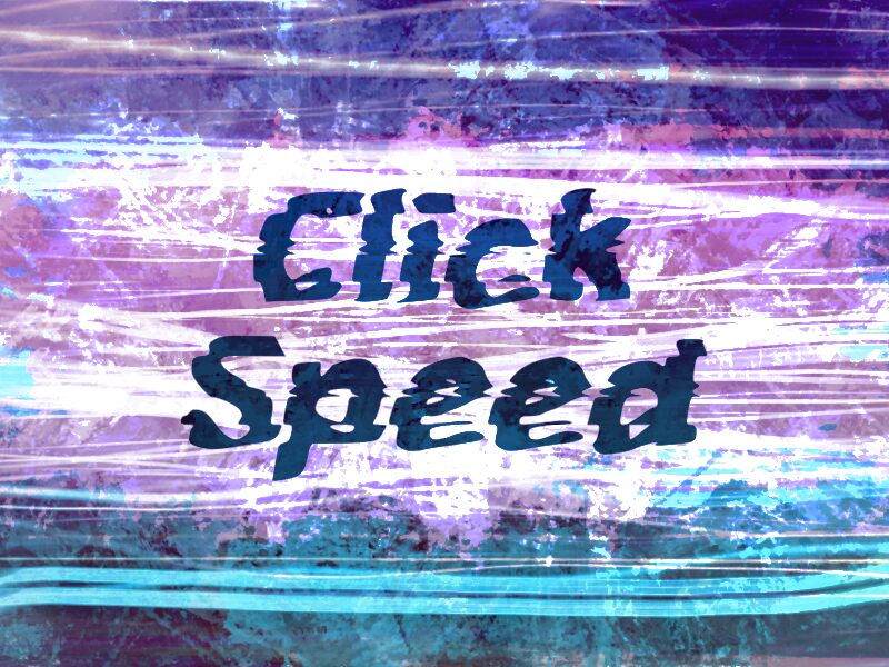 c Click Speed Czcionka