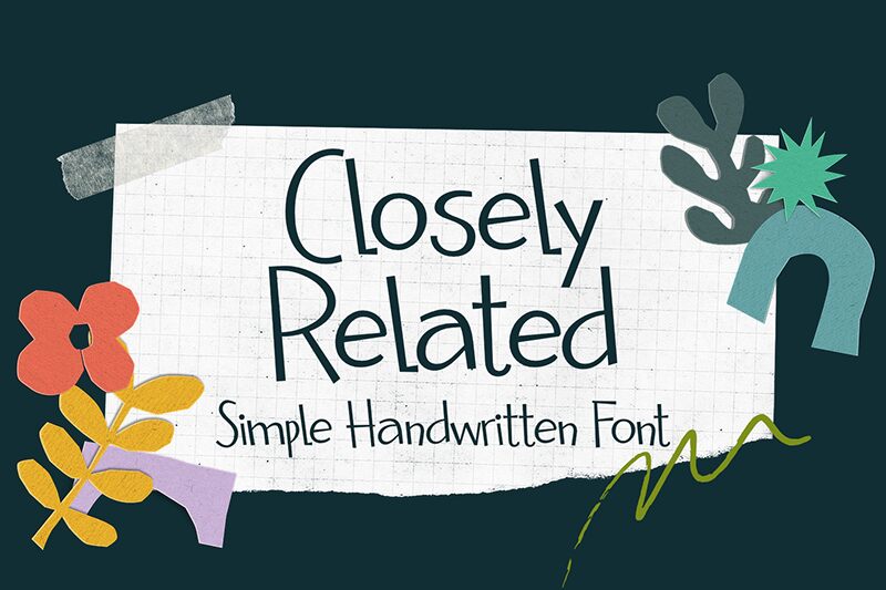 Closely Related Czcionka