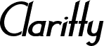 Claritty_BoldItalic