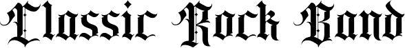 Classic rock band