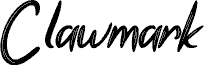 Clawmark fonte