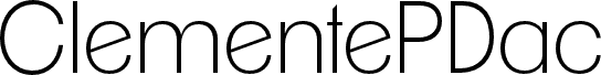 ClementePDac-ExtraLight