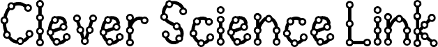Clever Science Link Schriftart