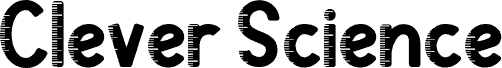 Clever Science Ruler Schriftart