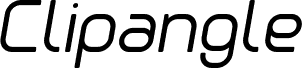 Clipangle Light Italic