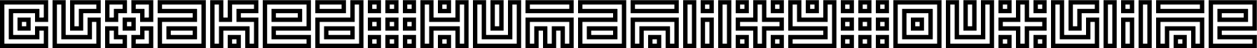 Cloaked Humanity Outline Regular