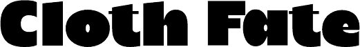 Cloth Fate carattere