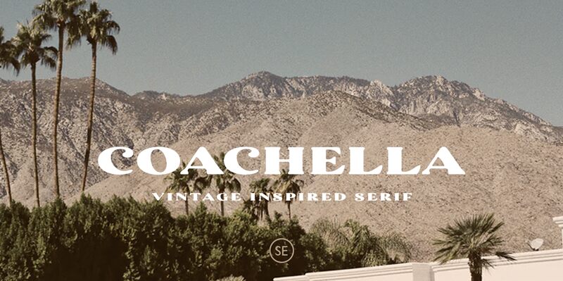 Coachella Carattere