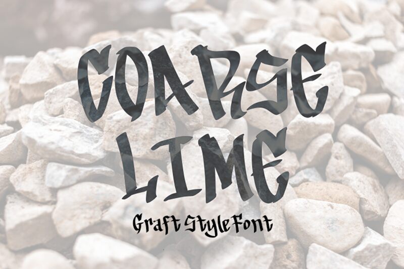 Coarse Lime Carattere