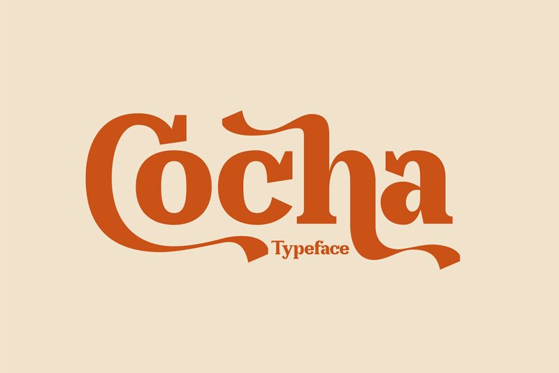 Cocha Schriftart
