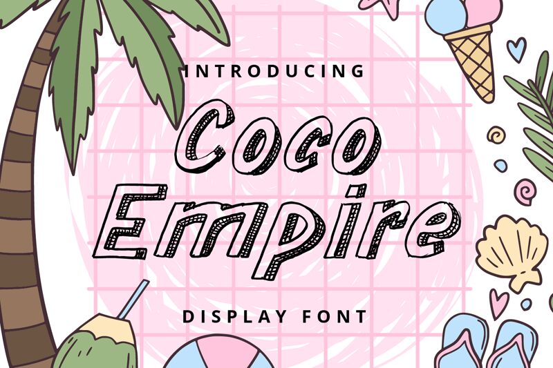 COCO EMPIRE Schriftart