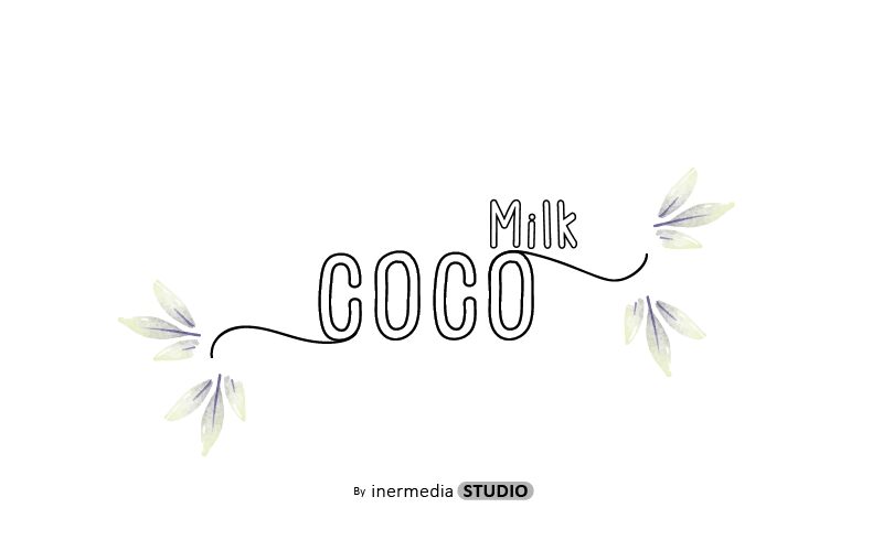 COCO MILK Шрифт