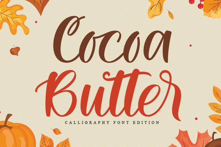 Cocoa Butter الخط