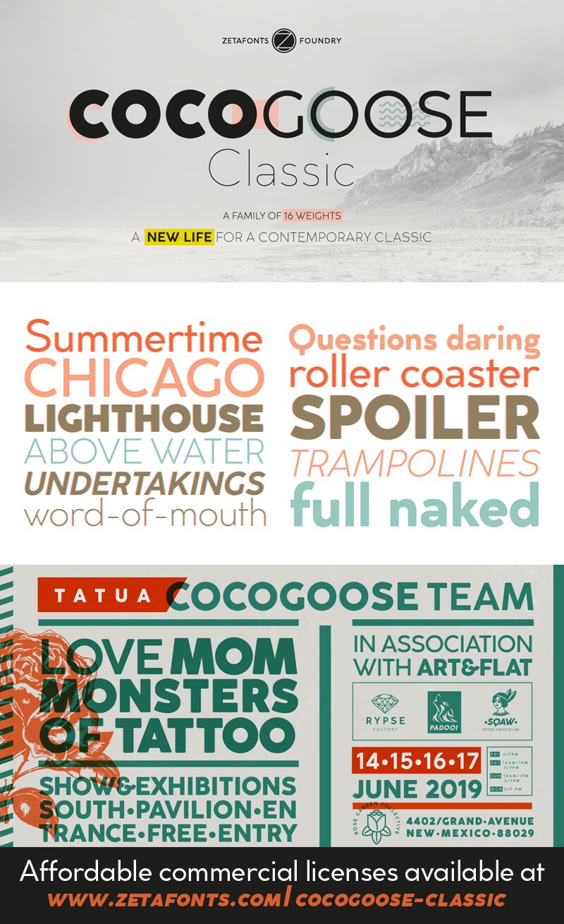 Cocogoose Classic Schriftart