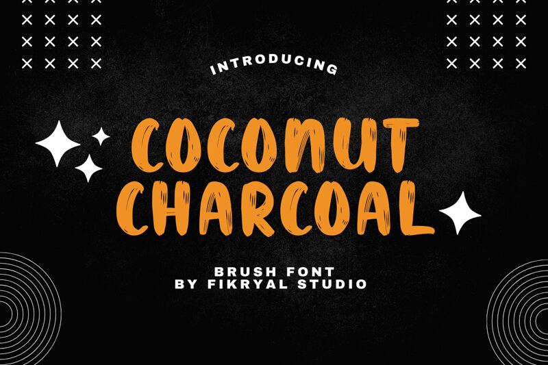 Coconut Charcoal Carattere