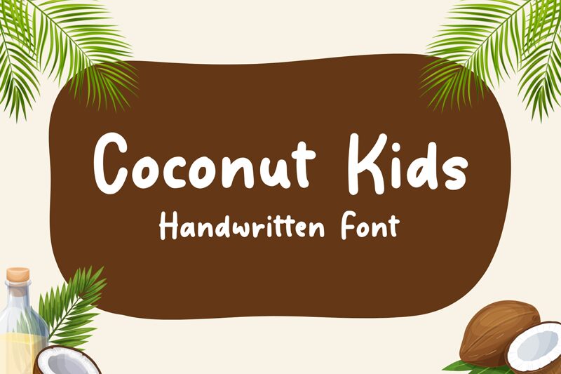 Coconut Kids Czcionka