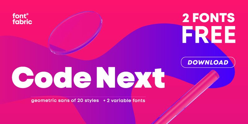 Code Next الخط