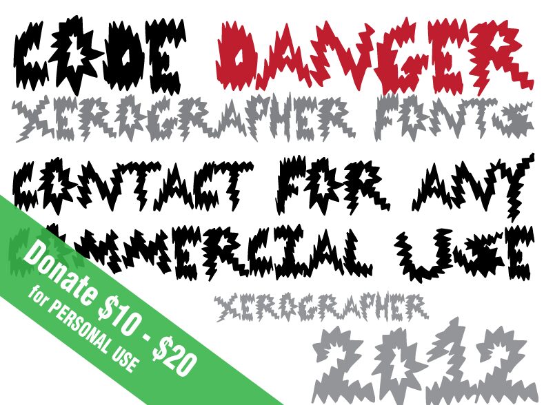 CodeDanger Carattere