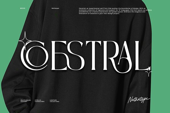 Coestral Czcionka