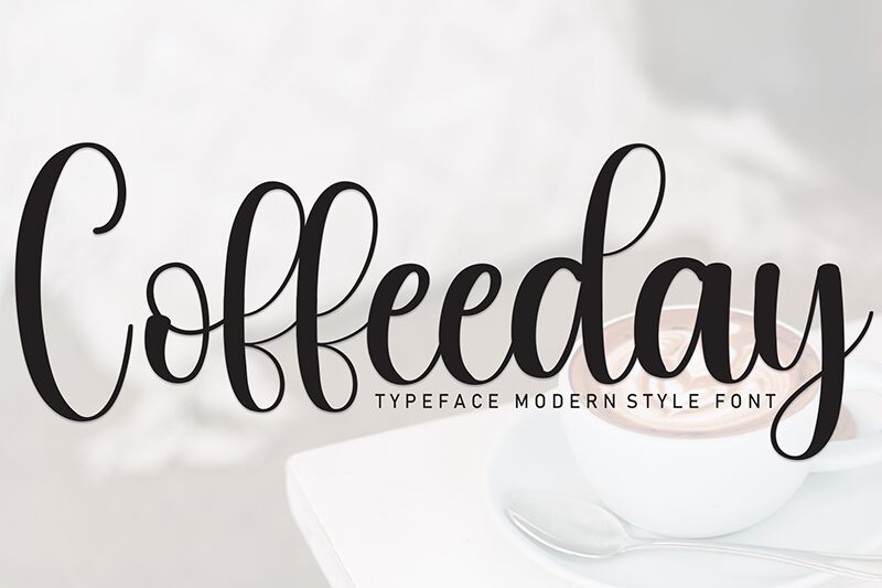 Coffeeday Czcionka
