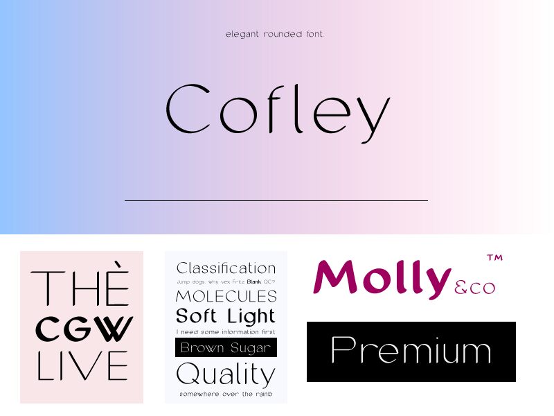 cofley Czcionka