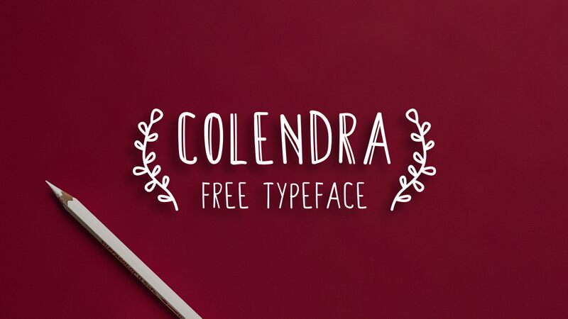 Colendra Schriftart