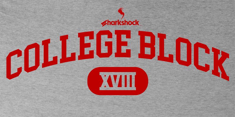 College Block Schriftart